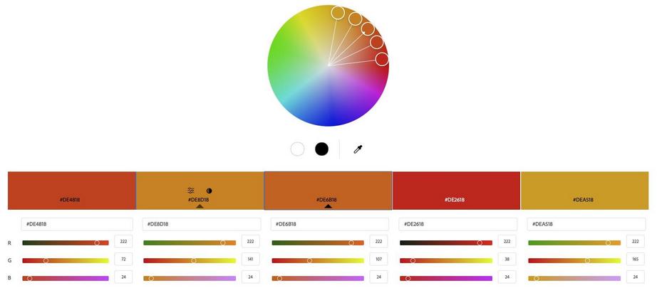 Adobe Color Wheel