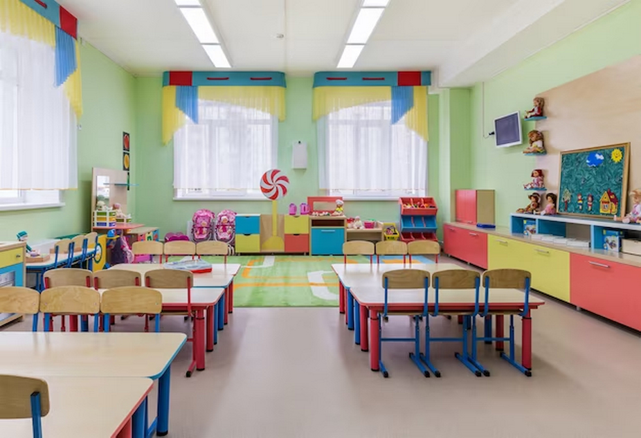 Multicolored Classroom