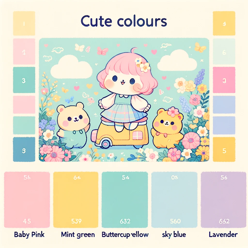 Cute Colours Color Palette