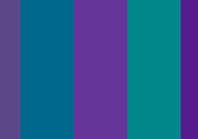 A vibrant mix of teal and purple colors on a black background